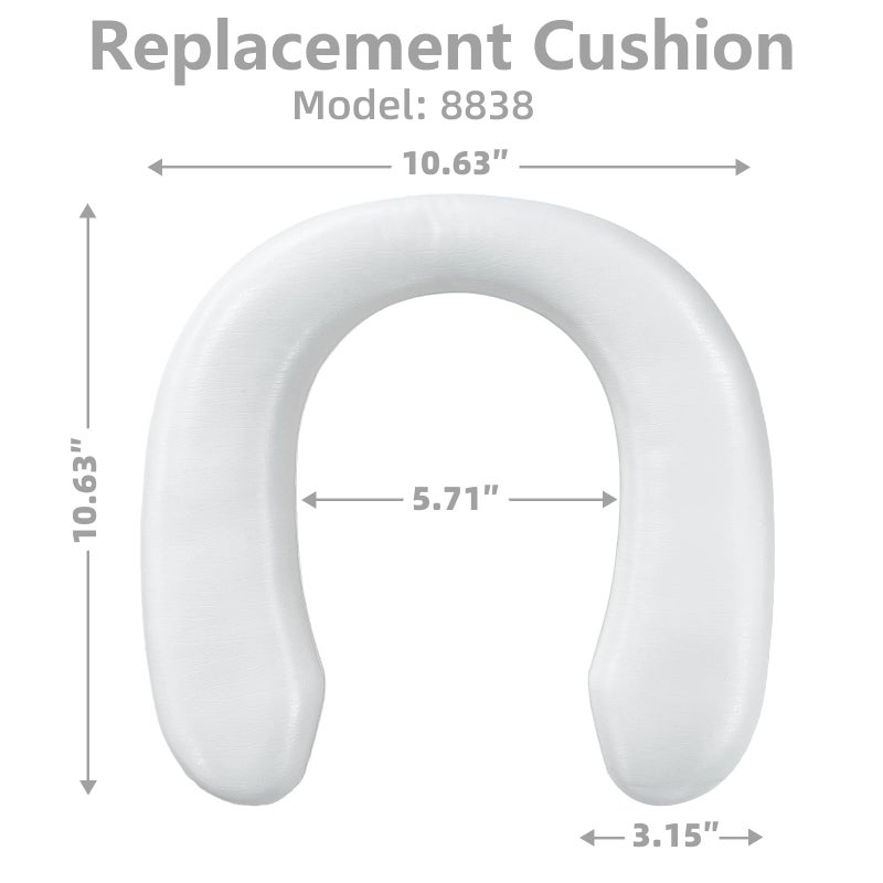 SKYROKU Replacement Toilet Seat Cushion with Soft Anti-Cold Padded Seat ONLY for SKYROKU 8838 Model Potty Training Toilet (Potty Seat NOT INCLUDED) - Image 2